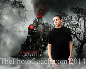 Sample portrait and Background from The Photo Coach